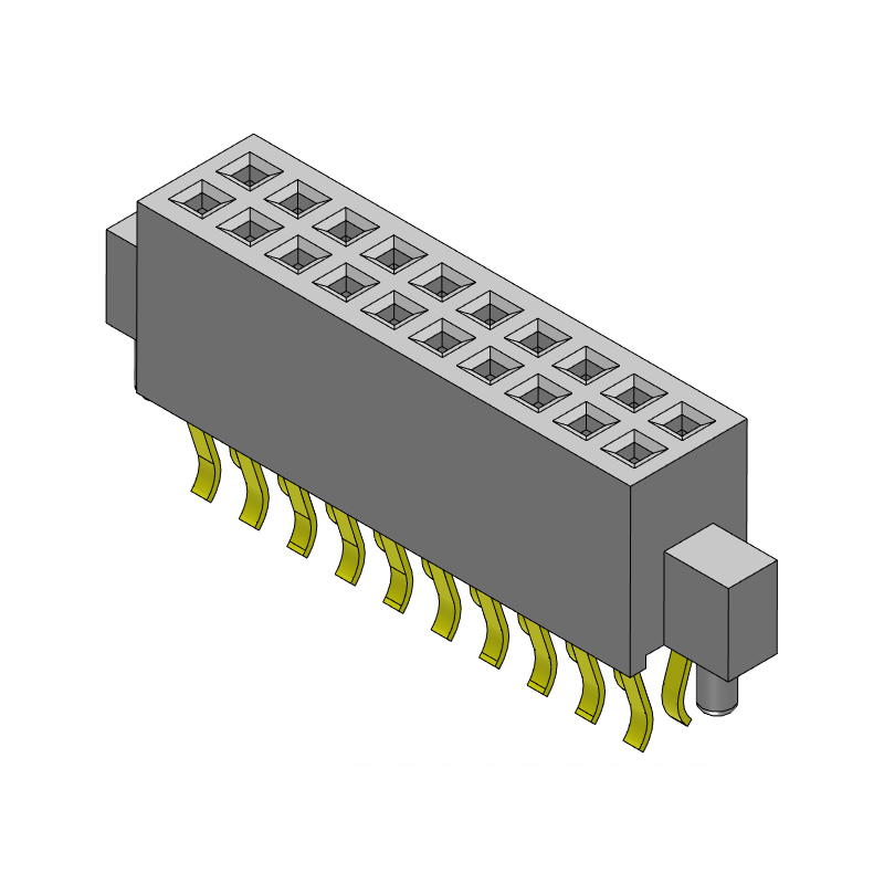 P/H1.27mm  雙排排母 EE202