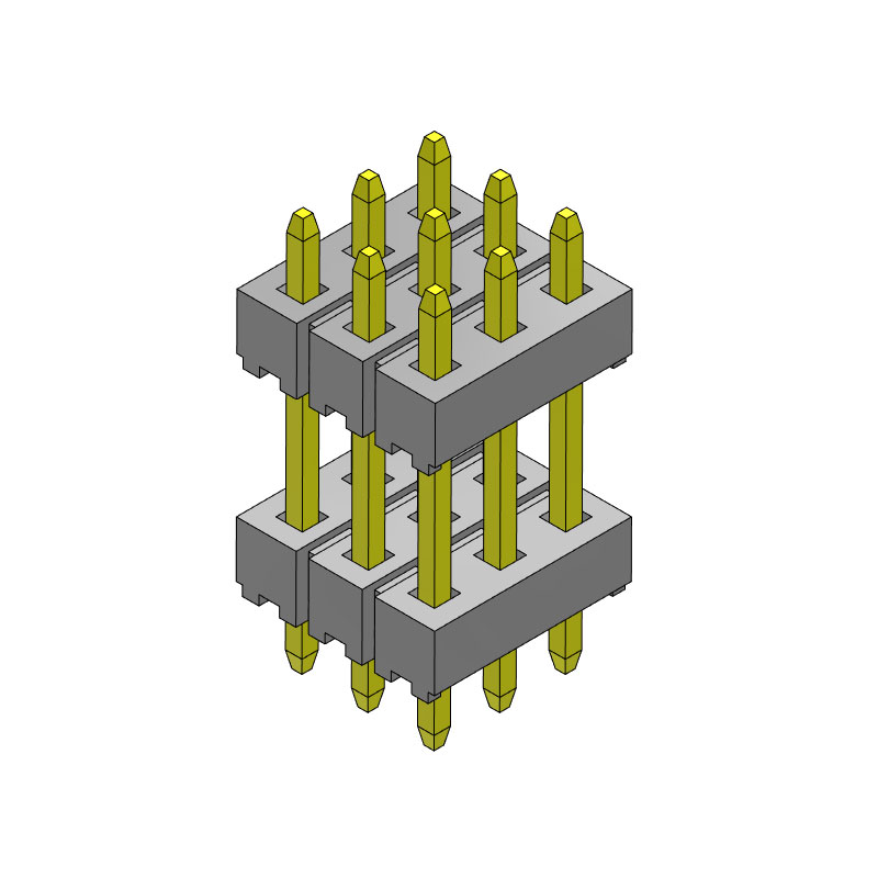 P/H2.0mm 三排排針 FA305